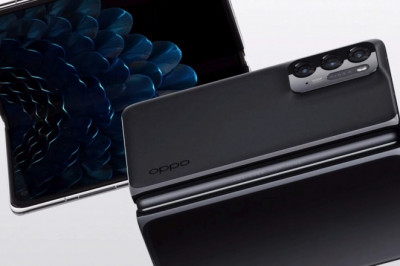 Đây là OPPO Find N: Thiết kế gập giống Galaxy Z Fold3?