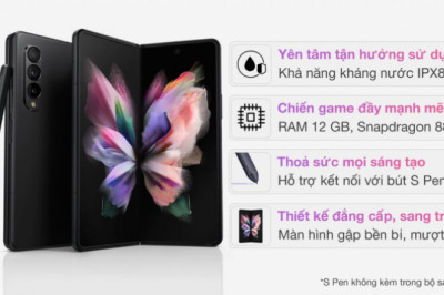 Top 5 điện thoại màn hình gập đáng quan tâm nhất