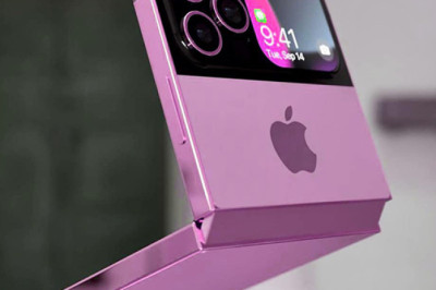iFan xôn xao với concept iPhone 14 Fold màu Tím quá đẹp