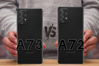 So sánh điện thoại Galaxy A73 và Galaxy A72