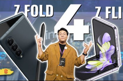 Trên tay Galaxy Z Fold 4 vs Z Flip 4 NÓNG HỔI ngay tại sự kiện