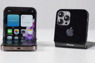 Nguyên mẫu iPhone màn hình gập đầu tiên hiện hình