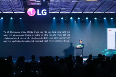LG giới thiệu hệ sinh thái các thiết bị lọc khí và điều hòa hệ thống Multi V i ứng dụng AI