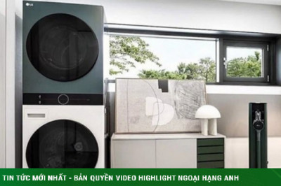 Tháp giặt sấy LG WashTower tự động điều chỉnh theo loại vải